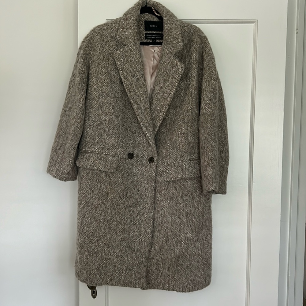 Jcrew double breasted coat